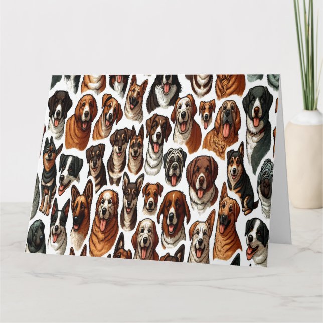 "You Are the Dog-Gone Best" Completely Custom Card (Front)