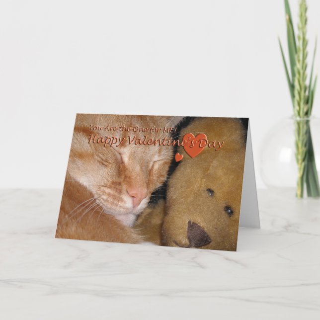 You Are the One For Me Holiday Card (Front)