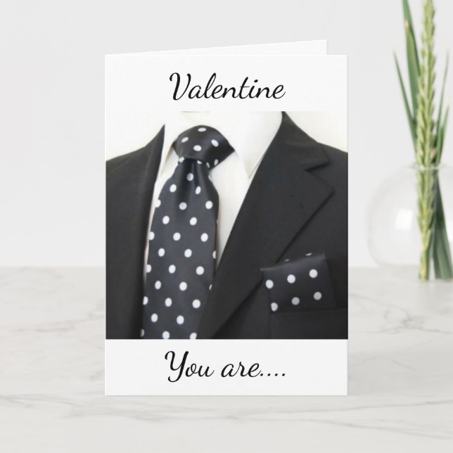 "YOU" ARE THE REASON I SMILE VALENTINE HOLIDAY CARD (Front)