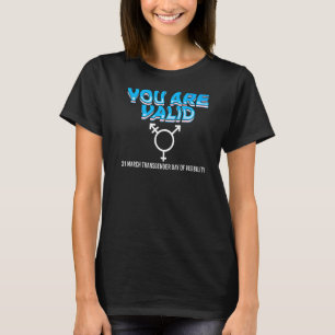 You Are Valid Transgender Day Of Visibility Trans T-Shirt