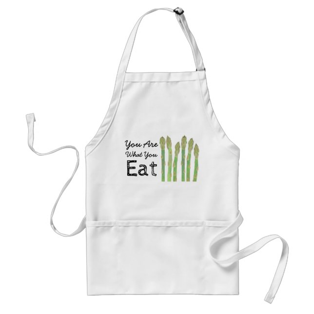 You Are What You Eat Asparagus Apron (Front)