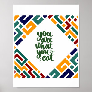You are what you eat poster