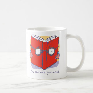 You are what you read. coffee mug