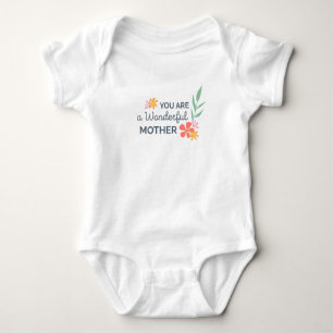You Are Wonderful Mother's Day Bodysuit
