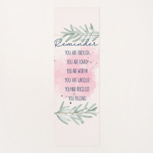 You Are… Yoga Mat