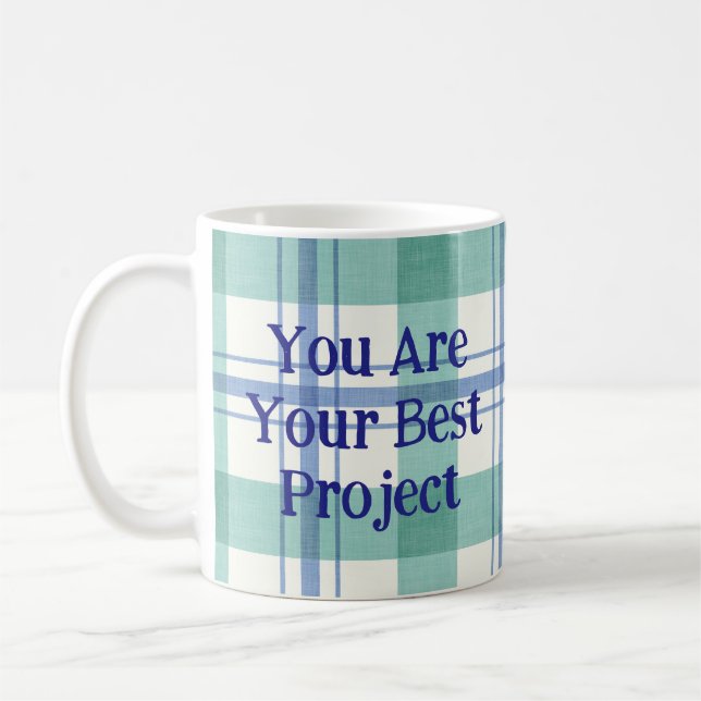 You are your best project coffee mug (Left)