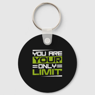 You Are Your Only Limit, Insration And Motivation Keychain