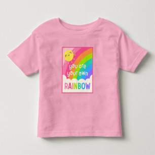 You Are Your Own Rainbow Toddler T-shirt