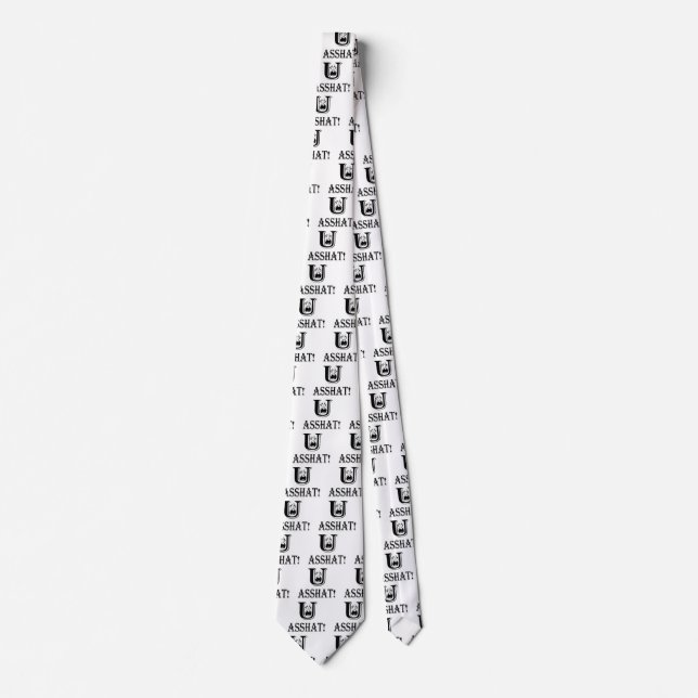 You Asshat Tie (Front)