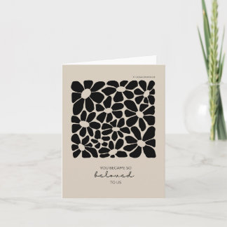 You Became Beloved Thank You Love You Card