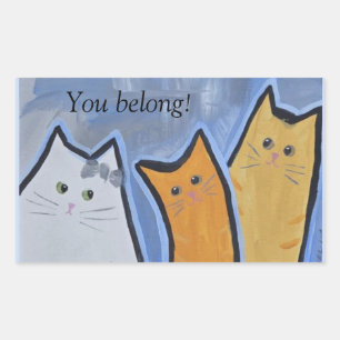 You belong! sticker
