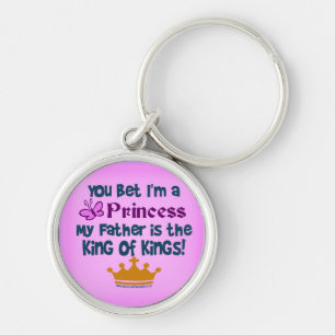 You Bet I'm a Princess Keychain