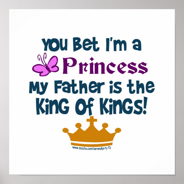 You Bet I'm a Princess Poster (Front)