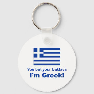 You Bet Your Baklava Keychain