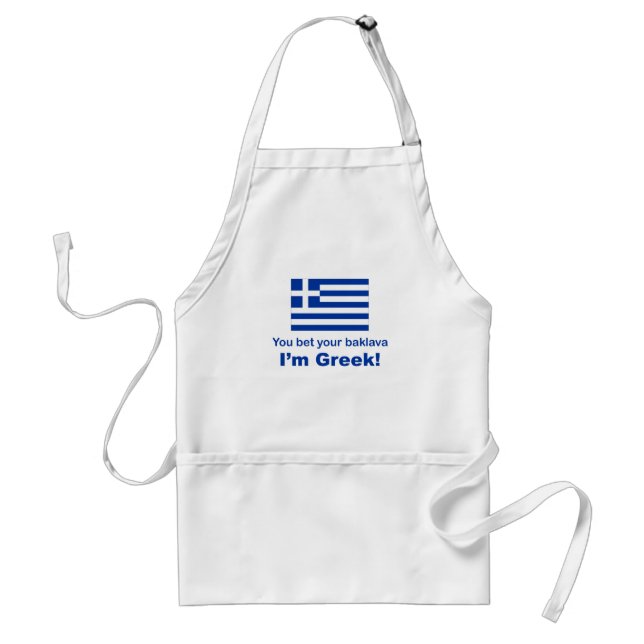 You Bet Your Baklava Standard Apron (Front)