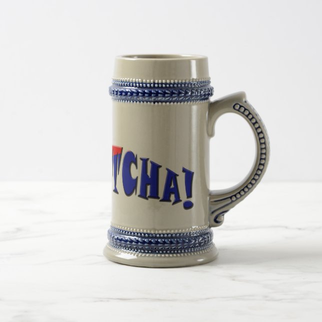 You Betcha! Beer Stein (Right)