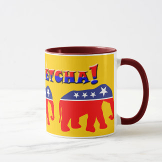 You Betcha! & Modernized GOP Elephants Mug