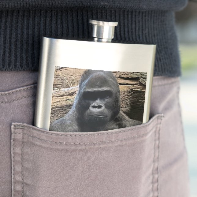 YOU BIG GORILLA  HIP FLASK (In Situ)