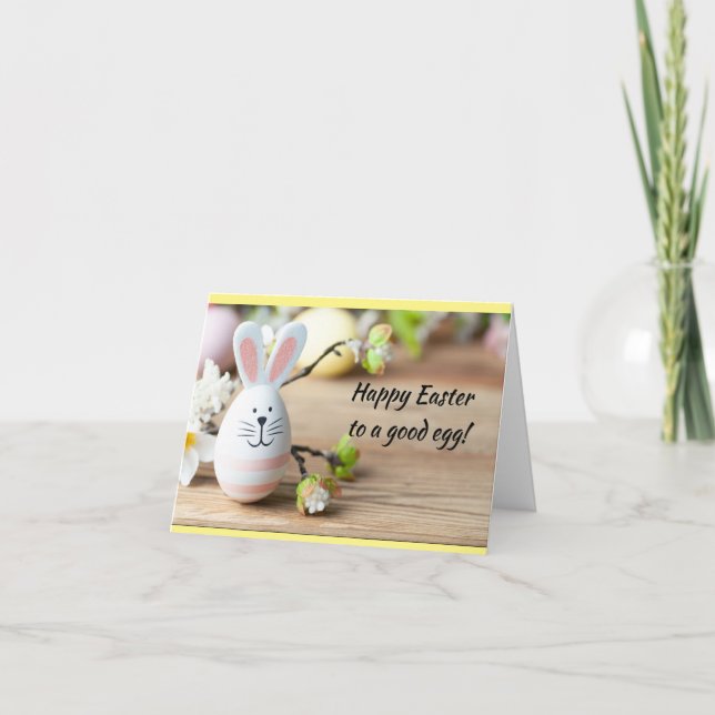 YOU BRIGHTEN UP EVERYONE'S EASTER CARD (Front)