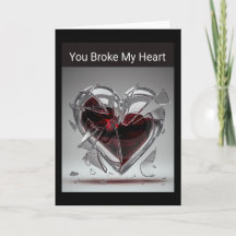 You Broke My Heart.