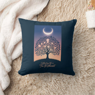 You B'Shevat: A Radius of Light Throw Pillow