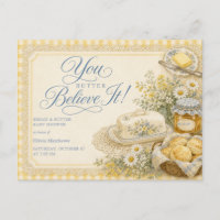 You Butter Belive it Bread and Butter Baby Shower