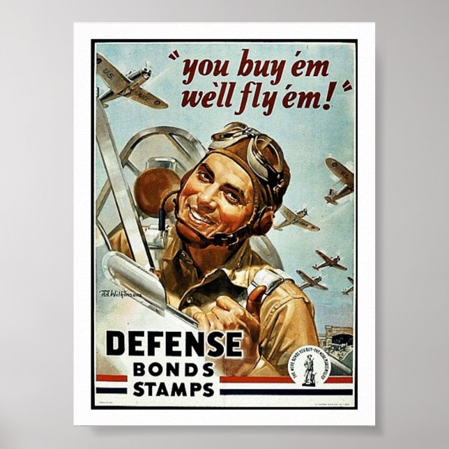 You Buy 'Em We'll Fly 'Em! Poster (Front)