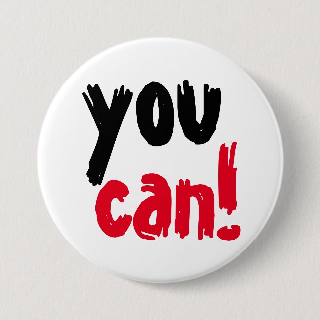 you can  3 inch round button (Front)