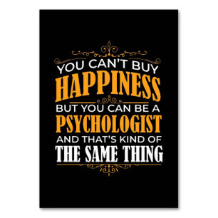 You Can Be A Psychologist Table Number