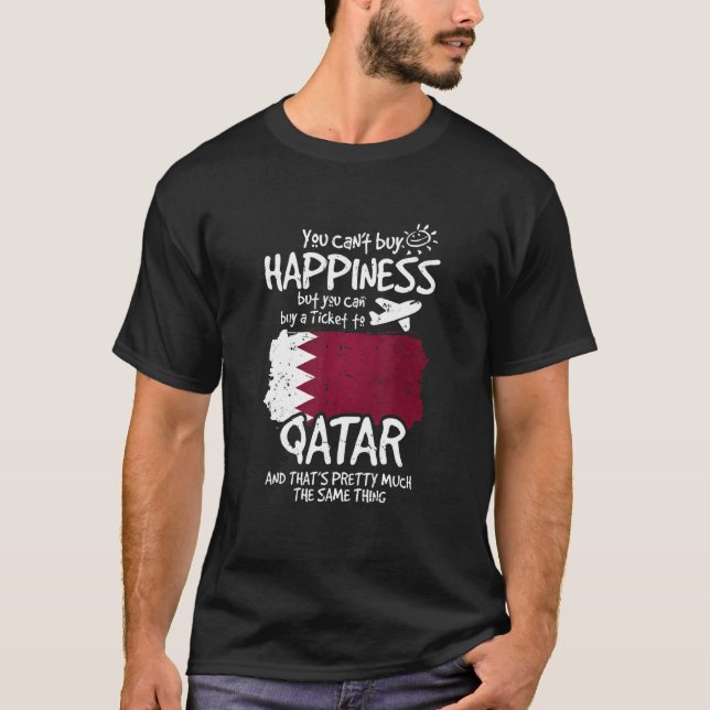 You Can Buy A Ticket Qatar T-Shirt (Front)