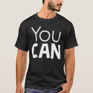 You Can Cute Growth Mindset Teacher T-Shirt