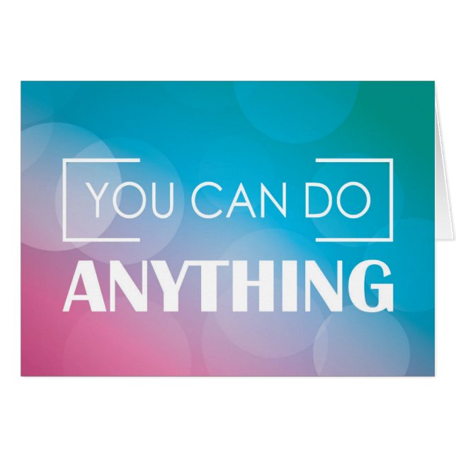You Can Do Anything (Front Horizontal)