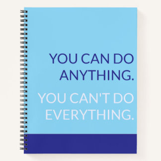 You can do anything notebook  