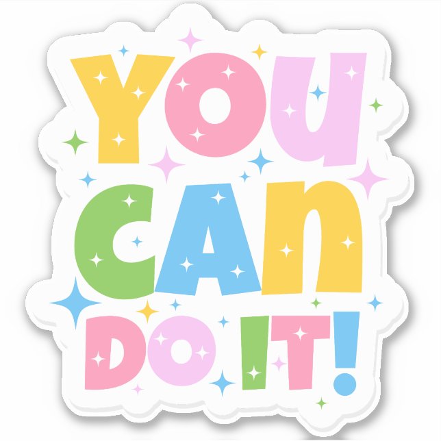 You Can Do It Cute Design (Front)