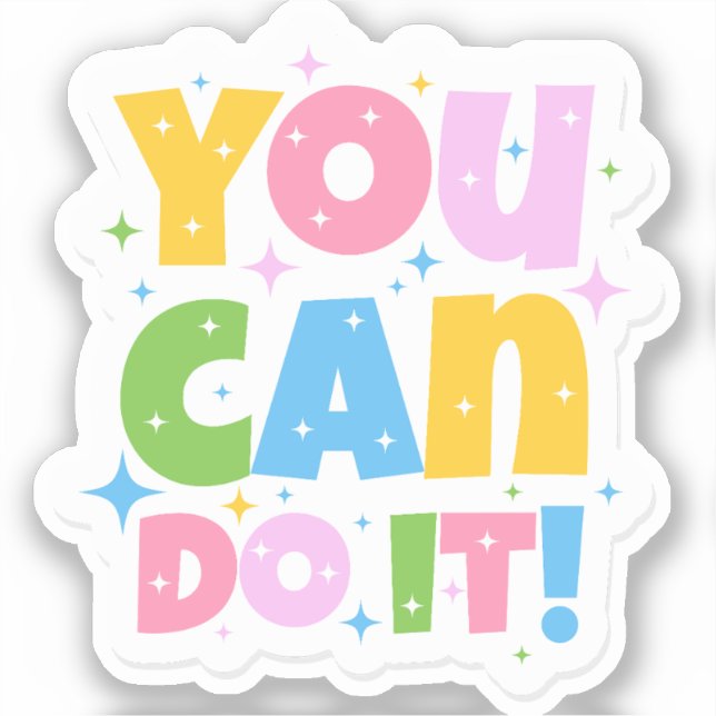 You Can Do It Cute Design (Front)