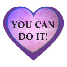 YOU CAN DO IT! Encouragement Stickers