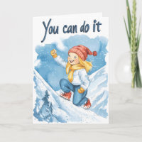 You Can Do It Girl Mountains