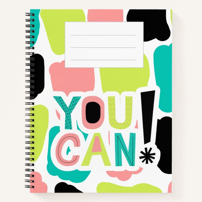 “You Can Do It” Notebook (Front)