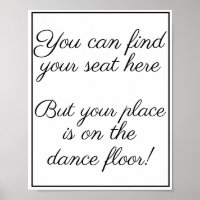 You can find your seat here