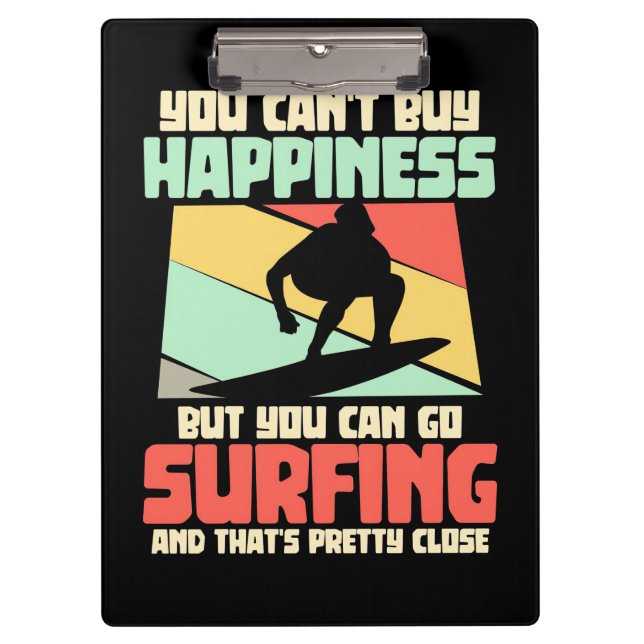 You Can Go Surfing Clipboard (Front)