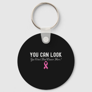 You Can Look Breast Cancer Awareness Keychain