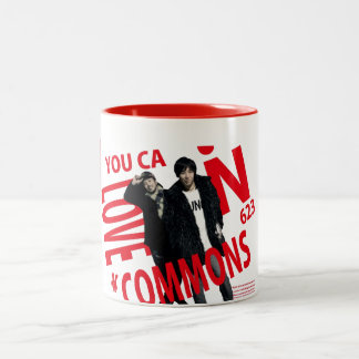 YOU CAN LOVECOMMONS Mag Type1 Two-Tone Coffee Mug