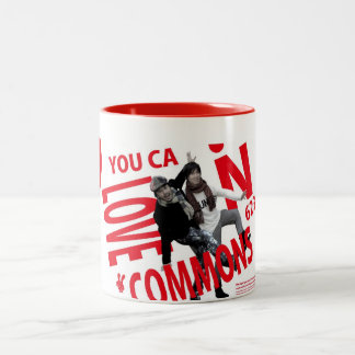 YOU CAN LOVECOMMONS Mag Type2 Two-Tone Coffee Mug