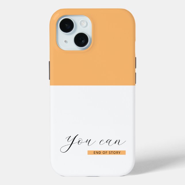 You Can | Motivational Quote | Inspirational Case-Mate iPhone Case (Back)