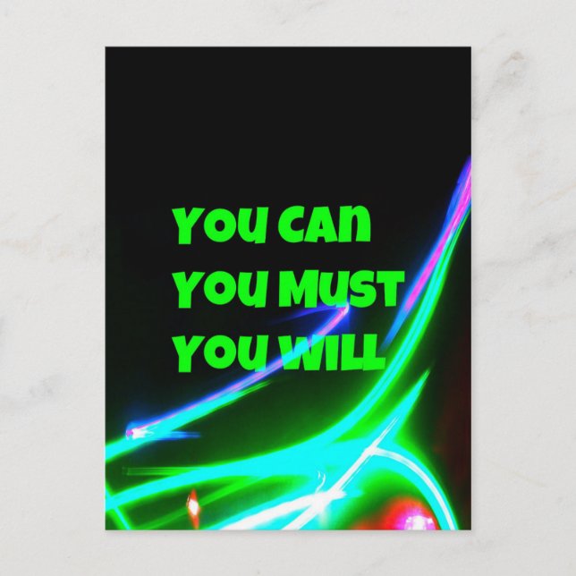 You Can Postcard (Front)