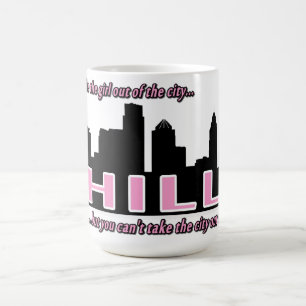 You can take the girl out of the city...... coffee mug