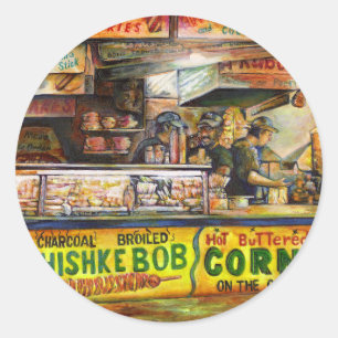 You Cannot Compete with That Classic Round Sticker