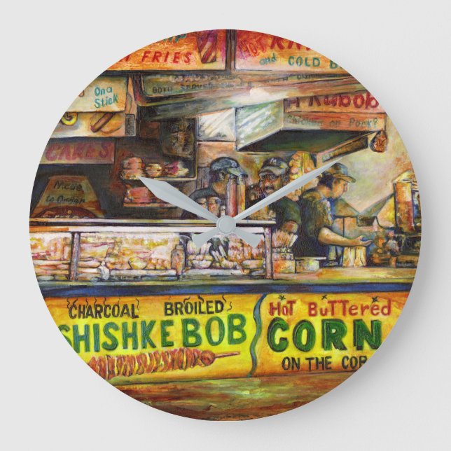 You Cannot Compete with That Large Clock (Front)