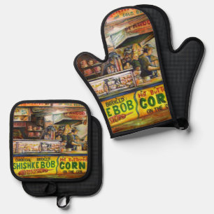 You Cannot Compete with That Oven Mitt & Pot Holder Set