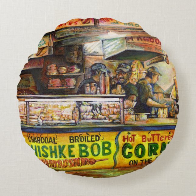 You Cannot Compete with That Round Pillow (Front)